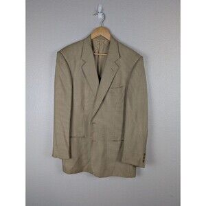 Cerruti 1881 Men's Blazer Sport Coat Jacket 44 Long 100% Silk Old Money Prep 161